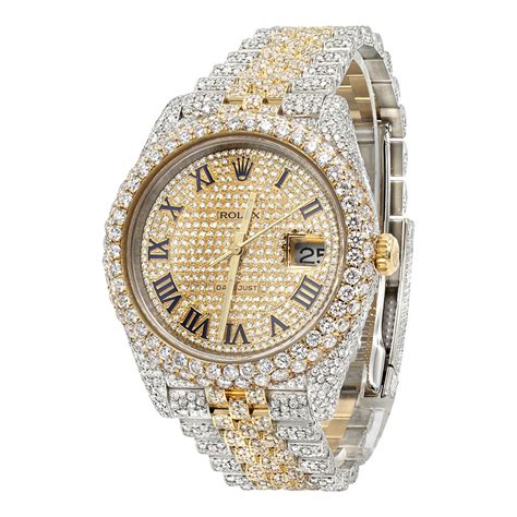 high quality fake diamond watches|iced out watches real diamonds.